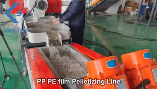 Rifiuti di plastica materiale duro/morbido PE scarti LDPE Pellettizzatrice PE PP Pet Pellet Masterbatch che fa macchina per riciclare plastica