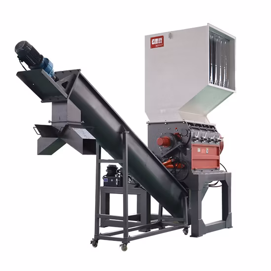 Macchina per la frantumazione di bottiglie per animali domestici in HDPE in PVC Idpe in plastica PS PP